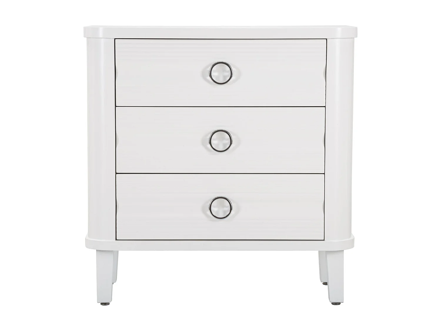 Cassettiera MF7, Bianco, 81x40x84 cm, Seven Design