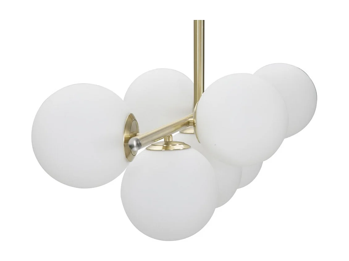 Hanglamp MF77, Goud, 81x30x74 cm, Seven Design