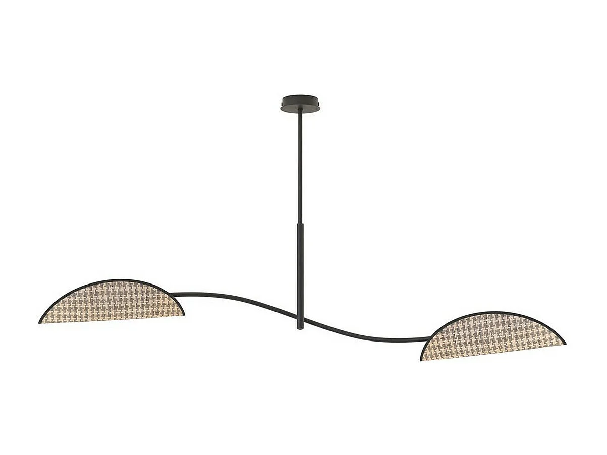 Suspension Lotus, Beige, 105x54x18 cm, Seven Design