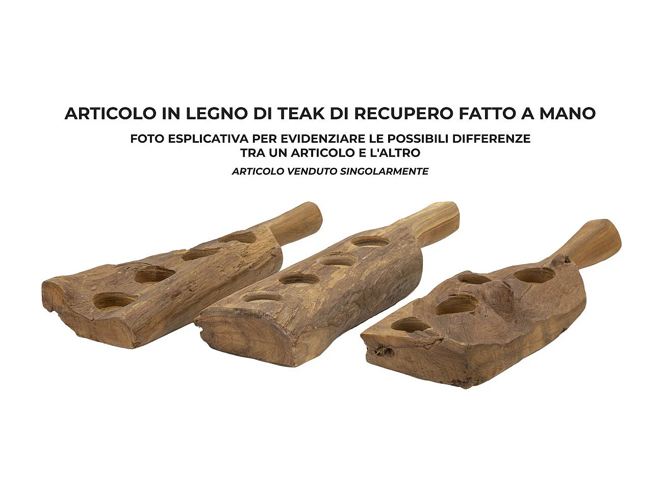 Suporte de Velas Natura 5, Castanho, 51x14x6 cm, Seven Design