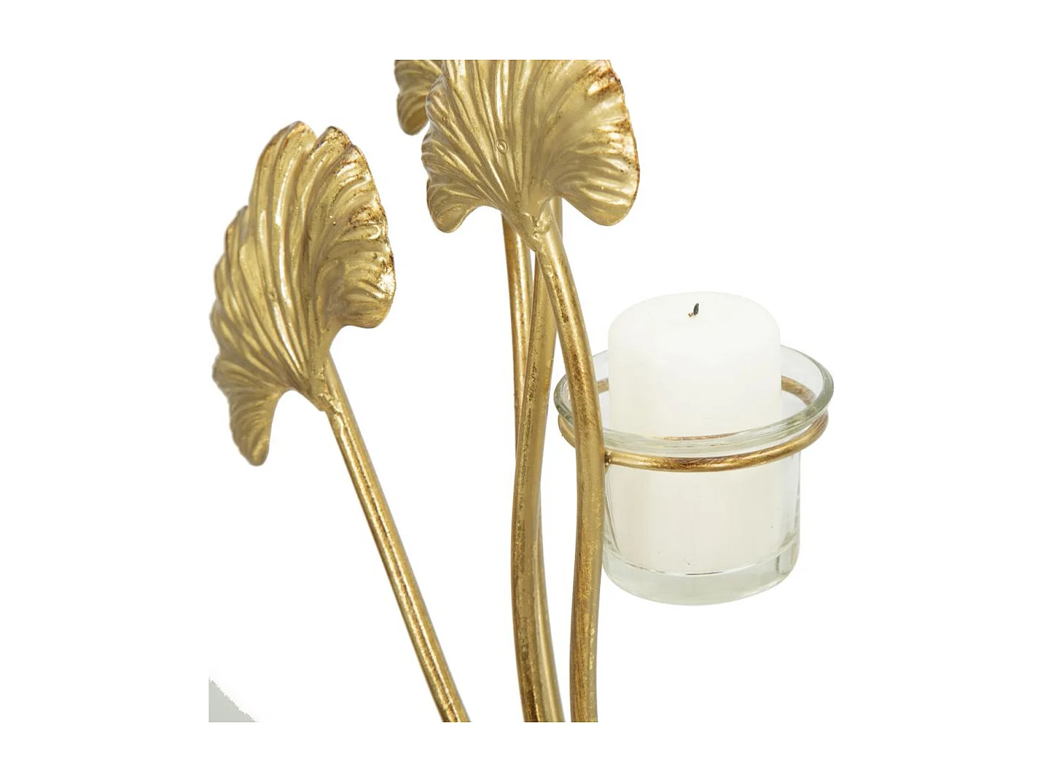 Bougeoir MF346, Or, 50x12x55 cm, Seven Design