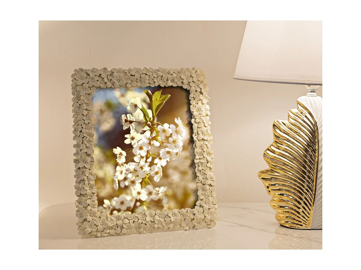 Fotolijst Olistic 16, Beige, 26,5x2x31,5 cm, Seven Design