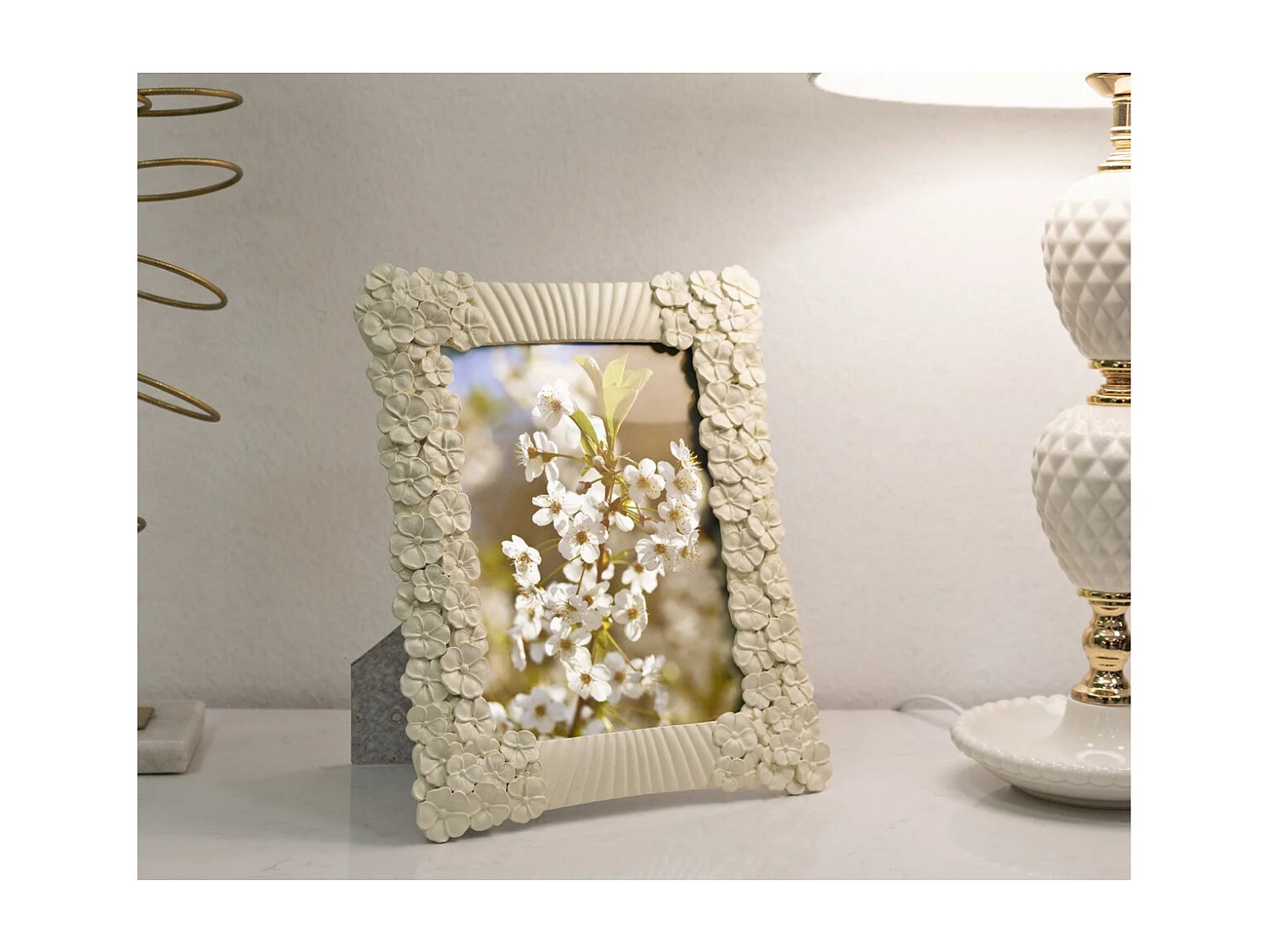 Cadre Photo Olistic 41, Beige, 22,8x2x28 cm, Seven Design