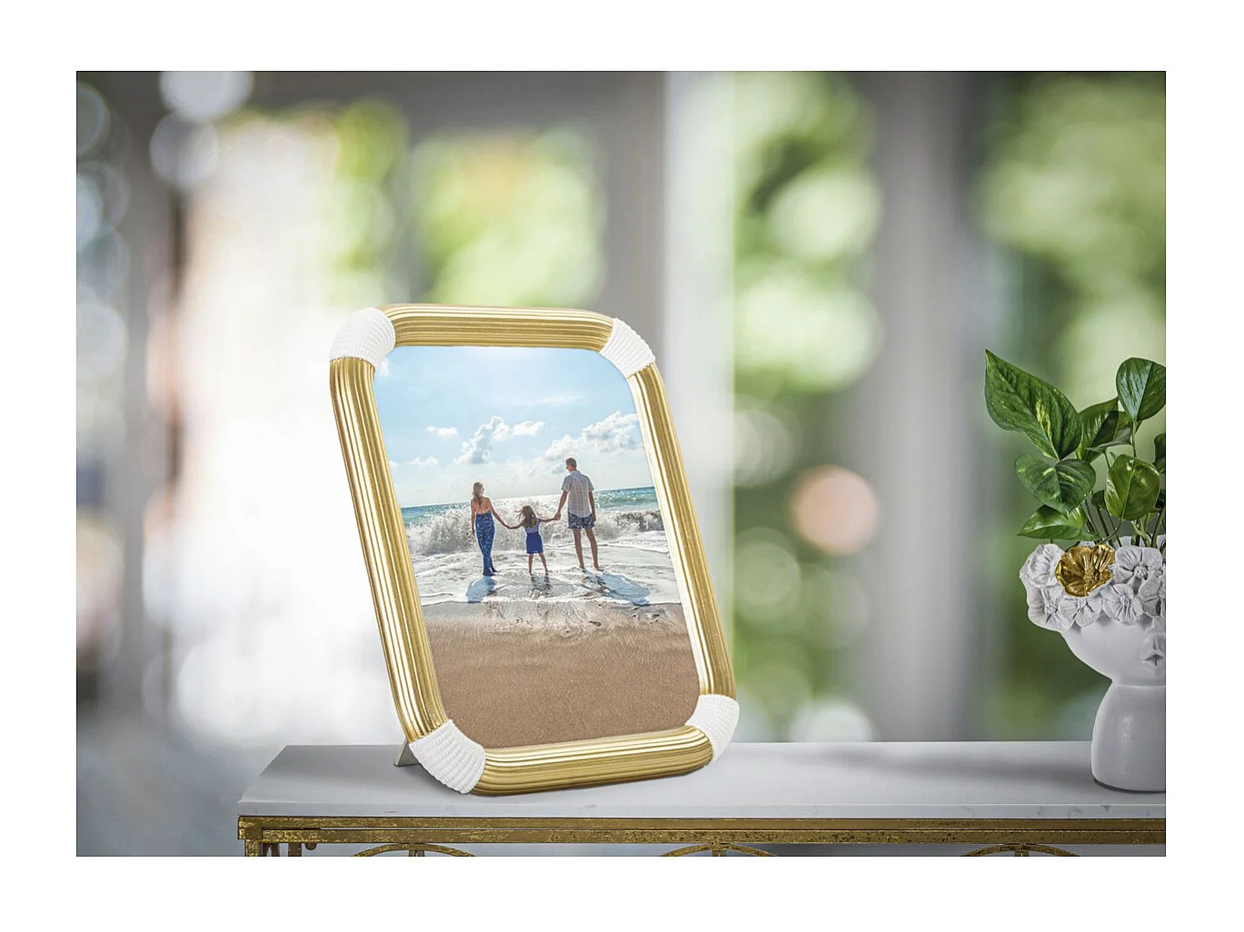 Cadre Photo Olistic 22, Or, 25x2,6x30,2 cm, Seven Design