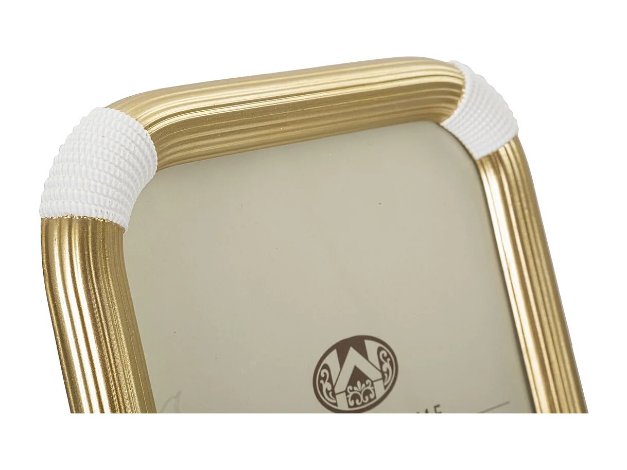 Moldura para Fotografias Olistic 22, Ouro, 25x2,6x30,2 cm, Seven Design