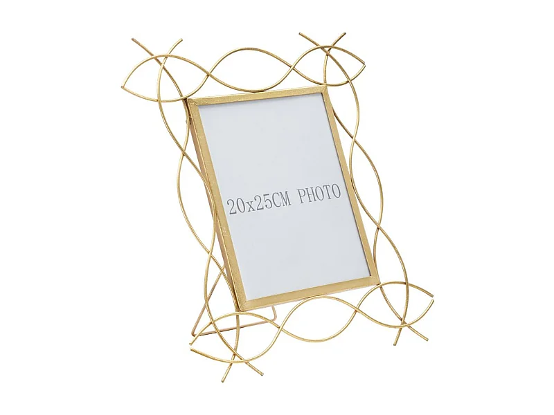 Cadre Photo Olistic 3, Or, 35,5x1,5x37 cm, Seven Design