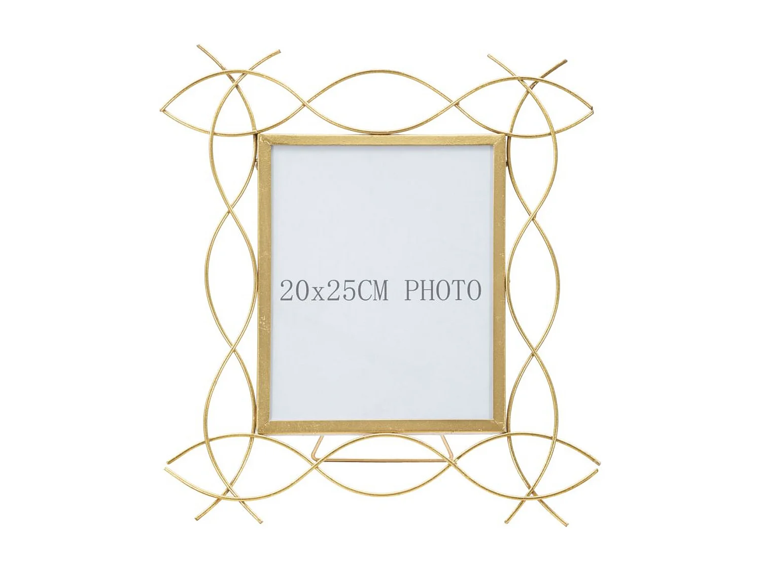 Cadre Photo Olistic 3, Or, 35,5x1,5x37 cm, Seven Design