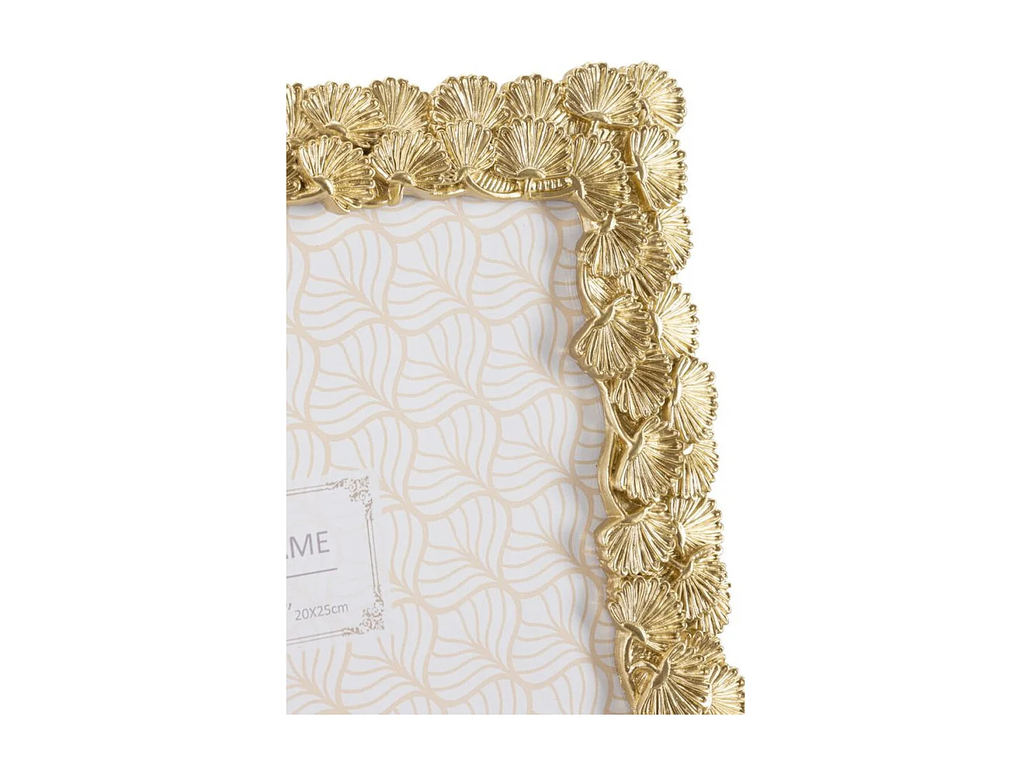 Cadre Photo Olistic 34, Or, 25,5x1,8x30,5 cm, Seven Design