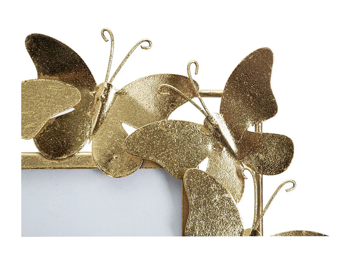Cadre Photo Papillon 23, Or, 35x15x38 cm, Seven Design
