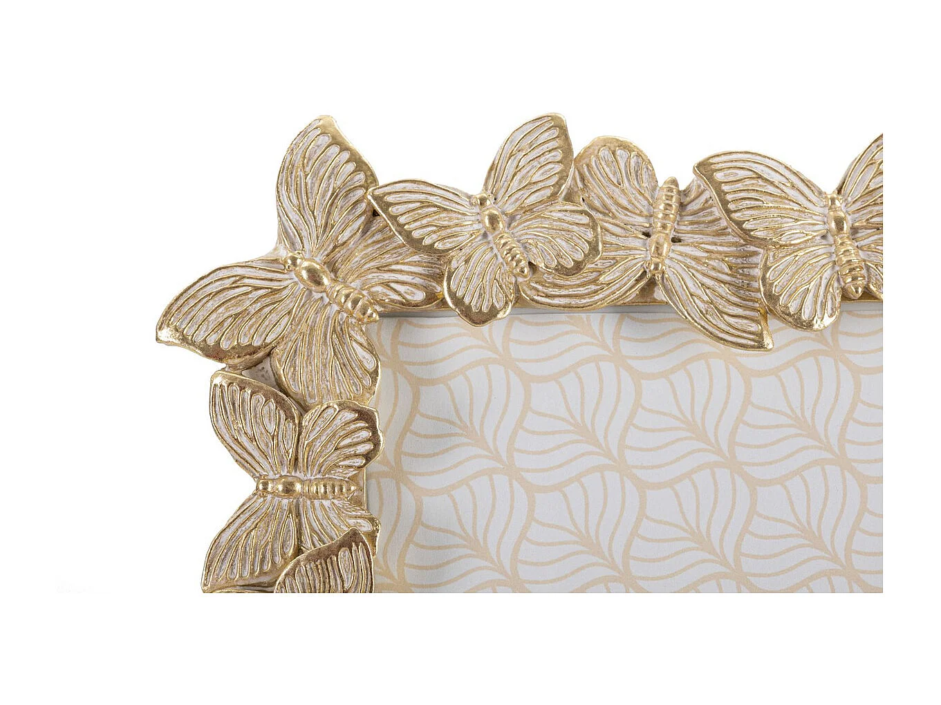 Moldura para Fotografias Olistic 18, Ouro, 27,5x2,6x32,5 cm, Seven Design