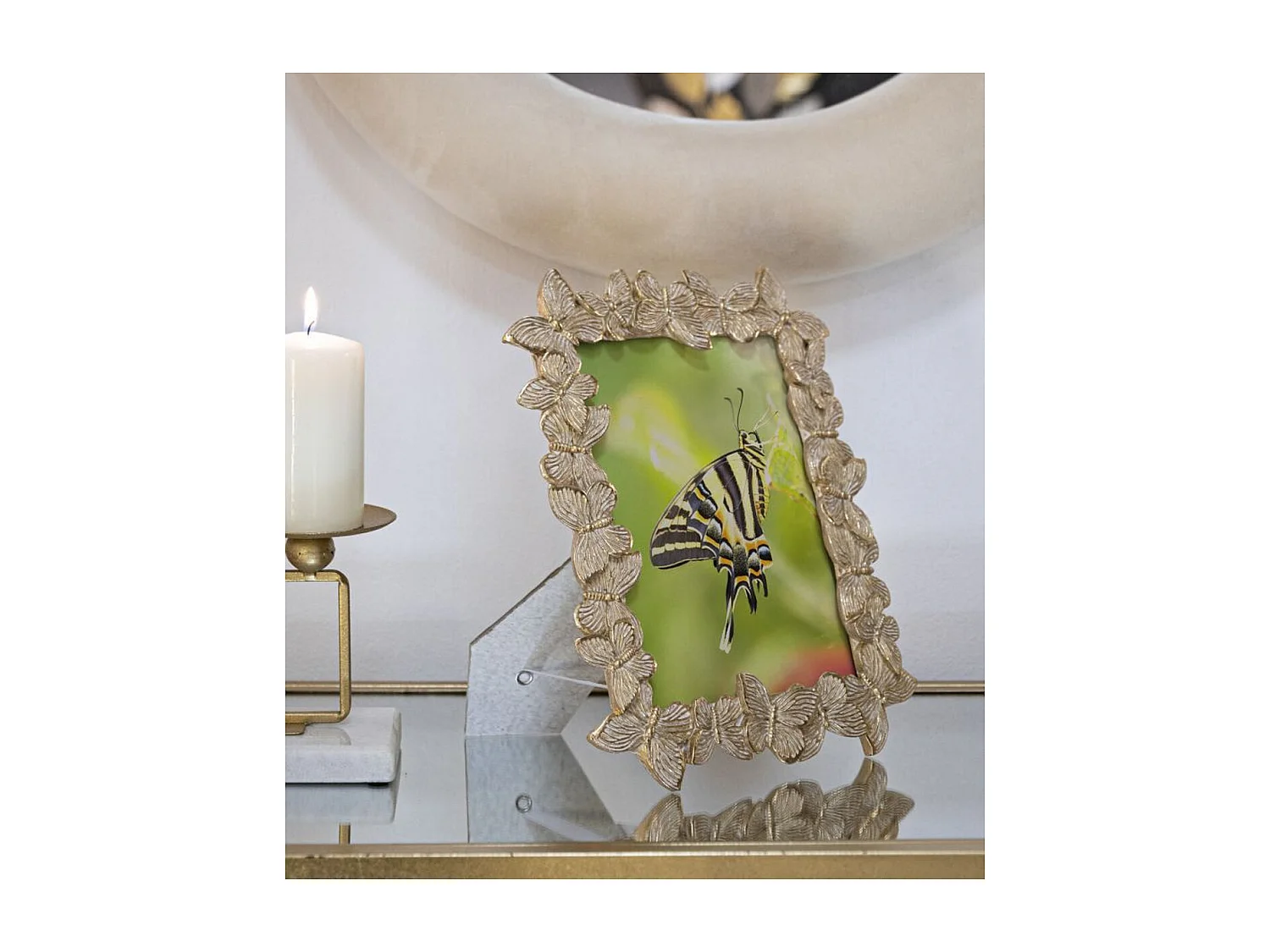 Cadre Photo Olistic 47, Or, 22,3x2,3x27,8 cm, Seven Design