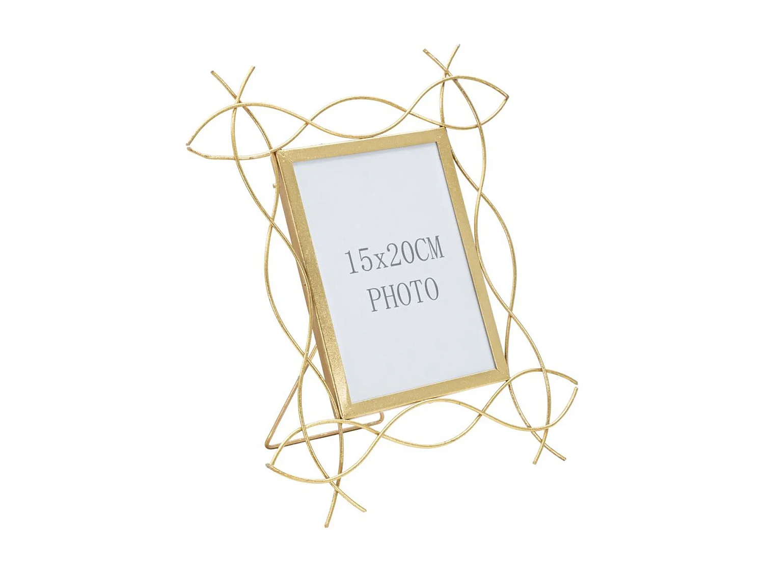 Portafotos Olistic 6, Oro, 29,5x1,4x32 cm, Seven Design