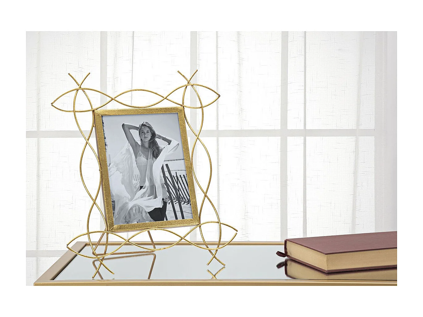 Fotolijst Olistic 6, Goud, 29,5x1,4x32 cm, Seven Design