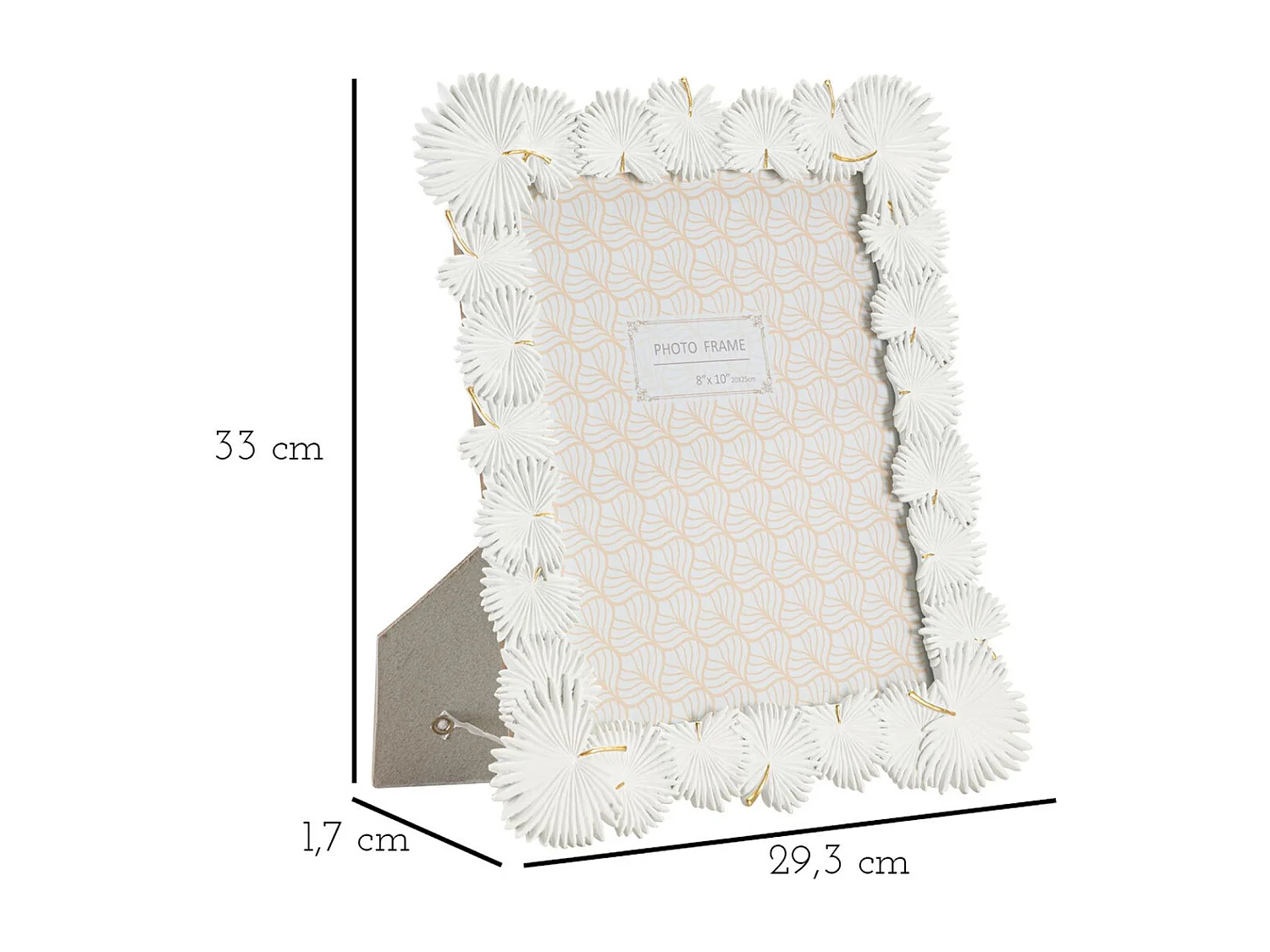 Ramka na Zdjęcia Olistic 24, Biały, 28,5x1,7x33 cm, Seven Design