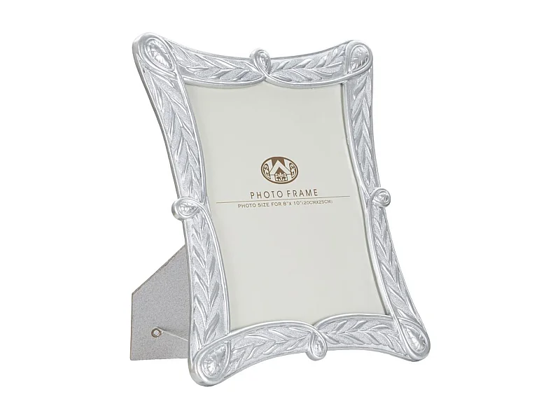 Portafoto Olistic 14, Argento, 28,2x2x33 cm, Seven Design