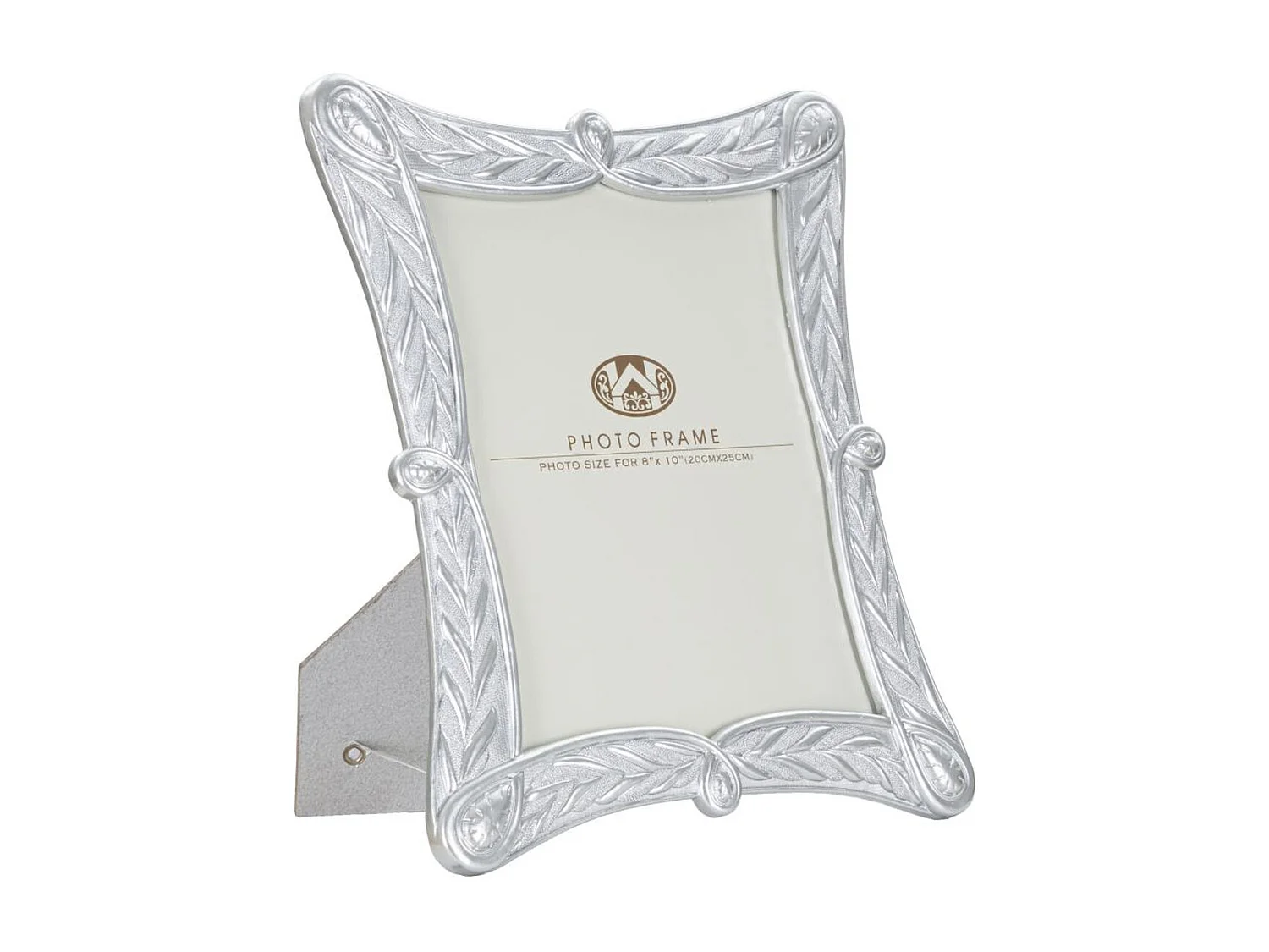 Portafoto Olistic 14, Argento, 28,2x2x33 cm, Seven Design