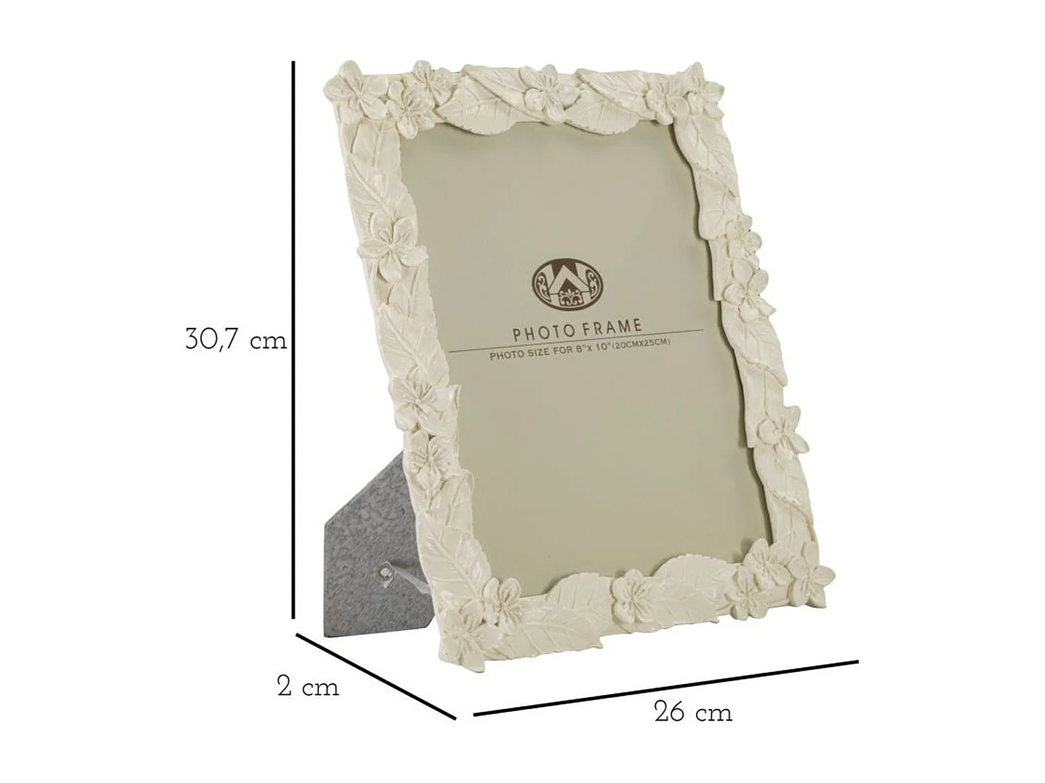 Fotolijst Olistic 20, Beige, 26x2x30,7 cm, Seven Design