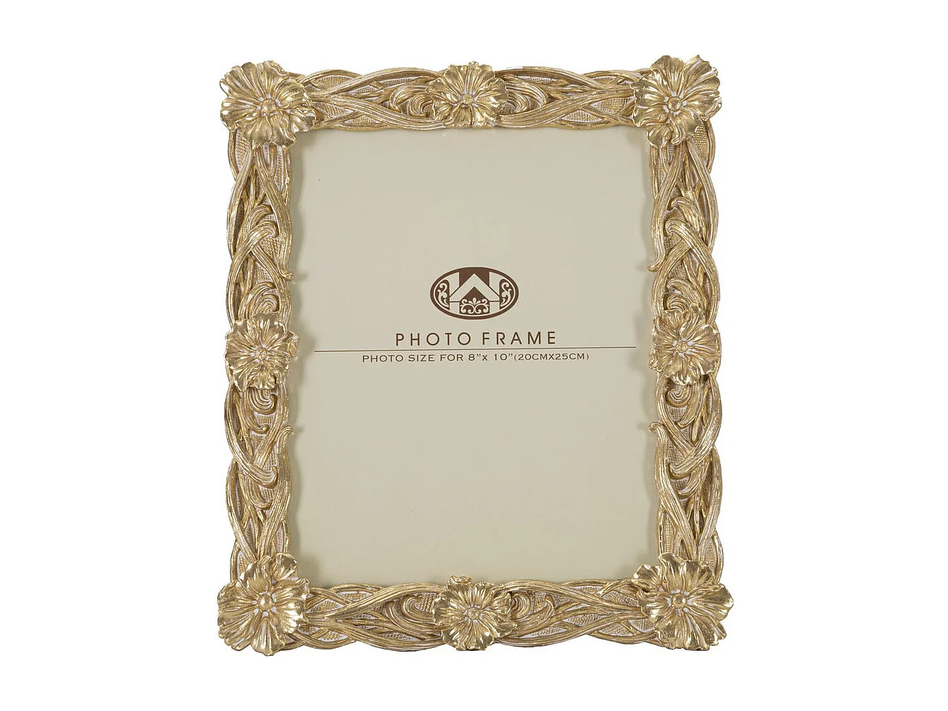 Cadre Photo Olistic 23, Or, 26,6x2,2x31,3 cm, Seven Design