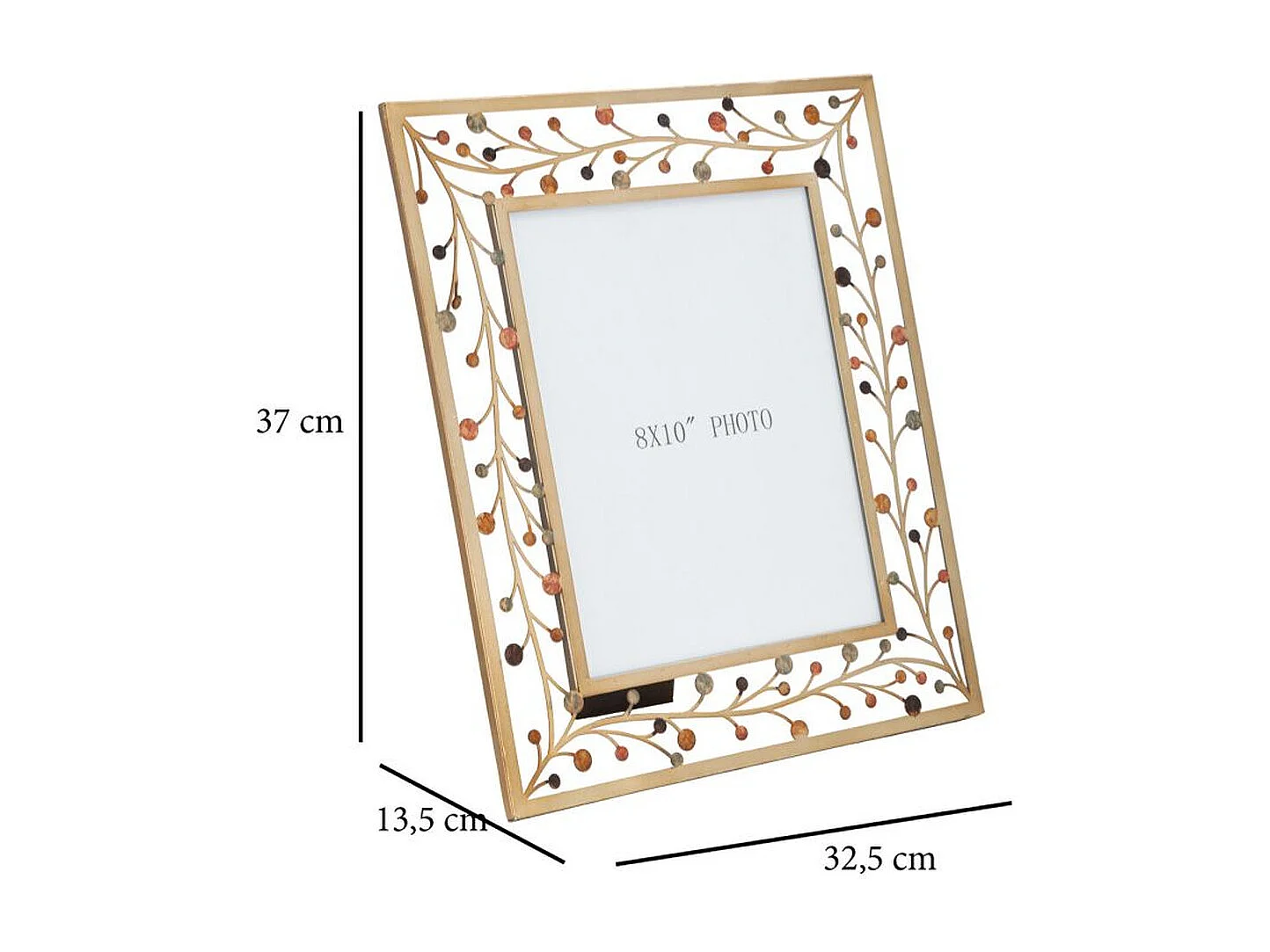 Moldura para Fotografias Olistic 1, Multicolorido, 32,5x13,5x36,2 cm, Seven Design