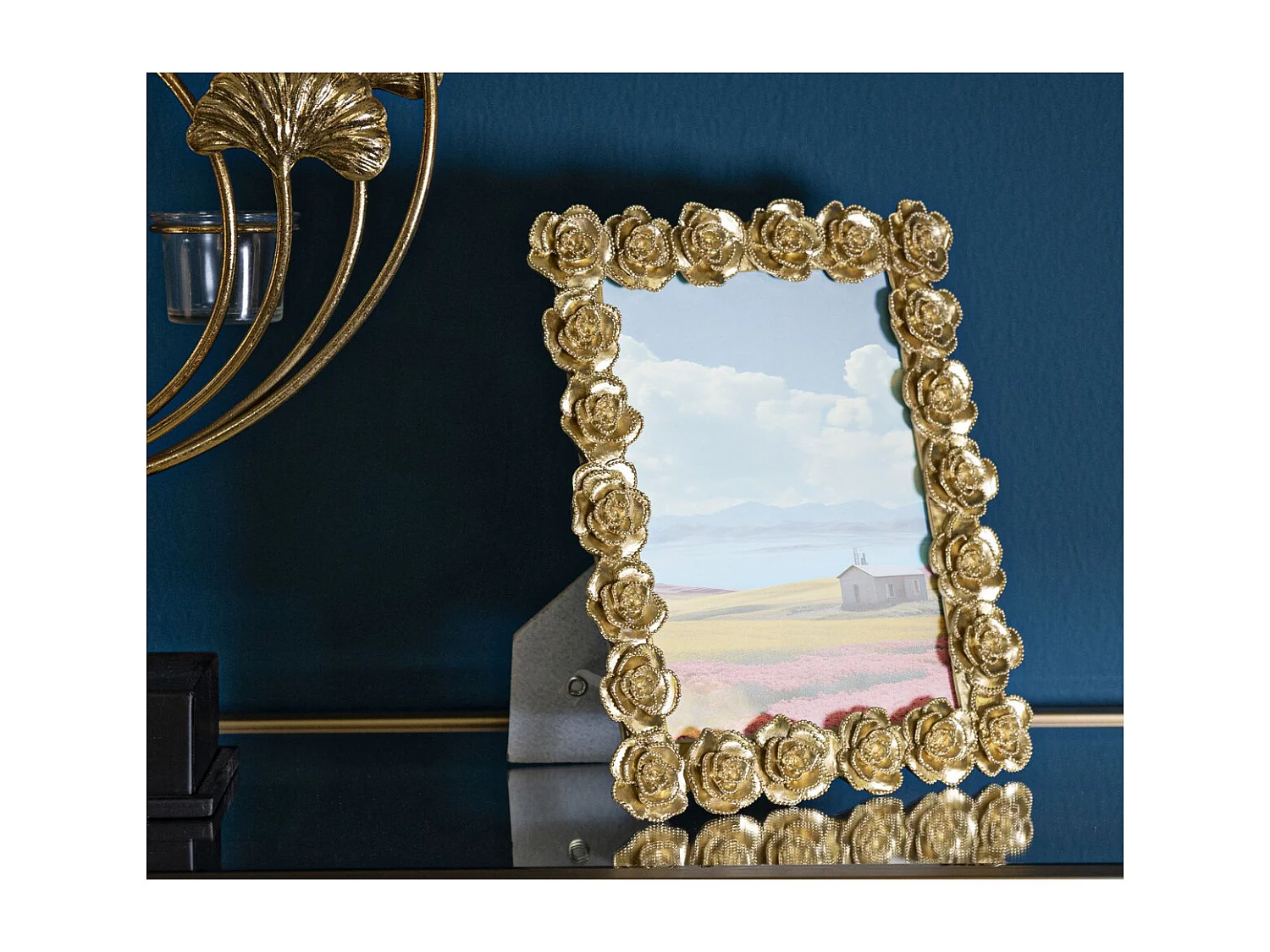 Cadre Photo Olistic 52, Or, 21x2,5x25,5 cm, Seven Design