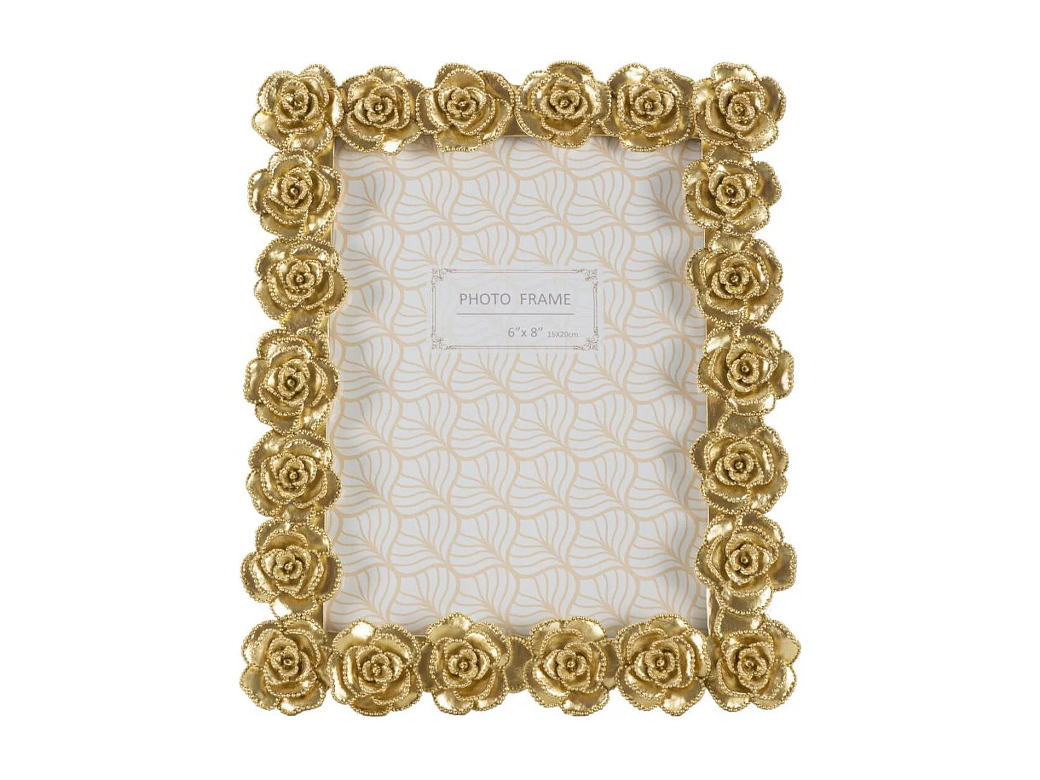 Moldura para Fotografias Olistic 52, Ouro, 21x2,5x25,5 cm, Seven Design