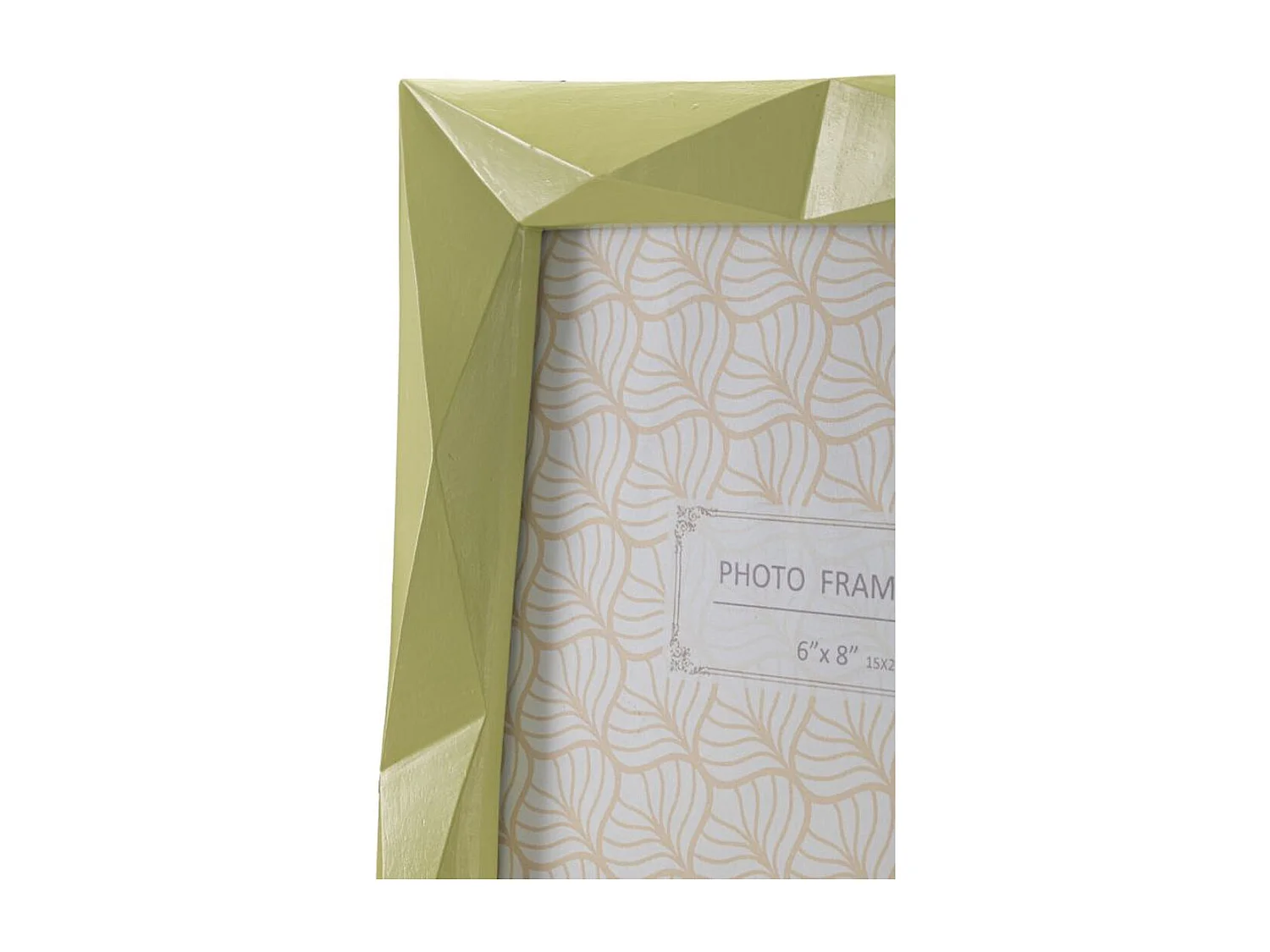 Cadre Photo Olistic 46, Vert, 21,5x2,5x25,8 cm, Seven Design