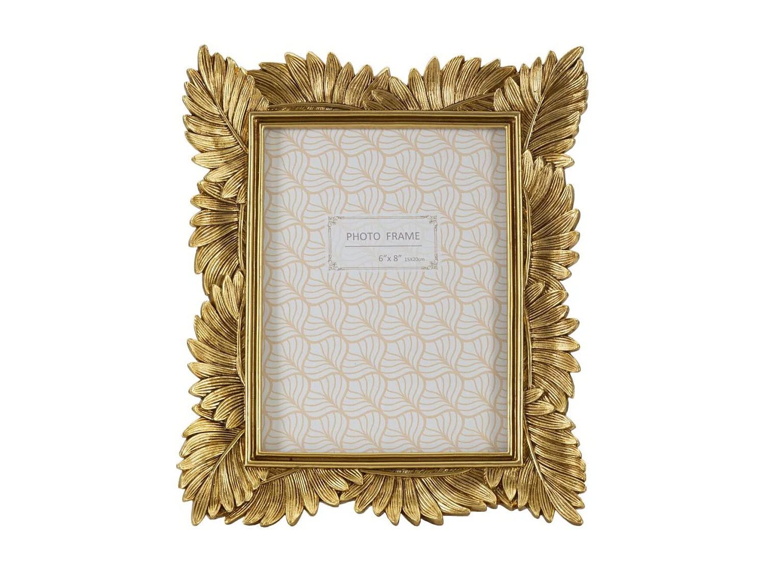 Cadre Photo Olistic 40, Or, 23,5x3x28 cm, Seven Design