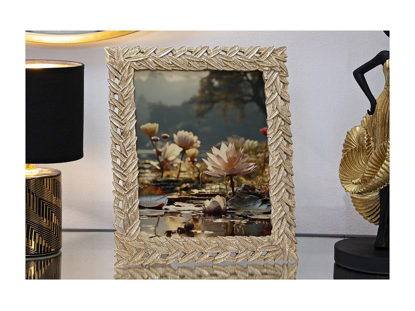 Cadre Photo Olistic 28, Or, 26,7x1,8x31,8 cm, Seven Design