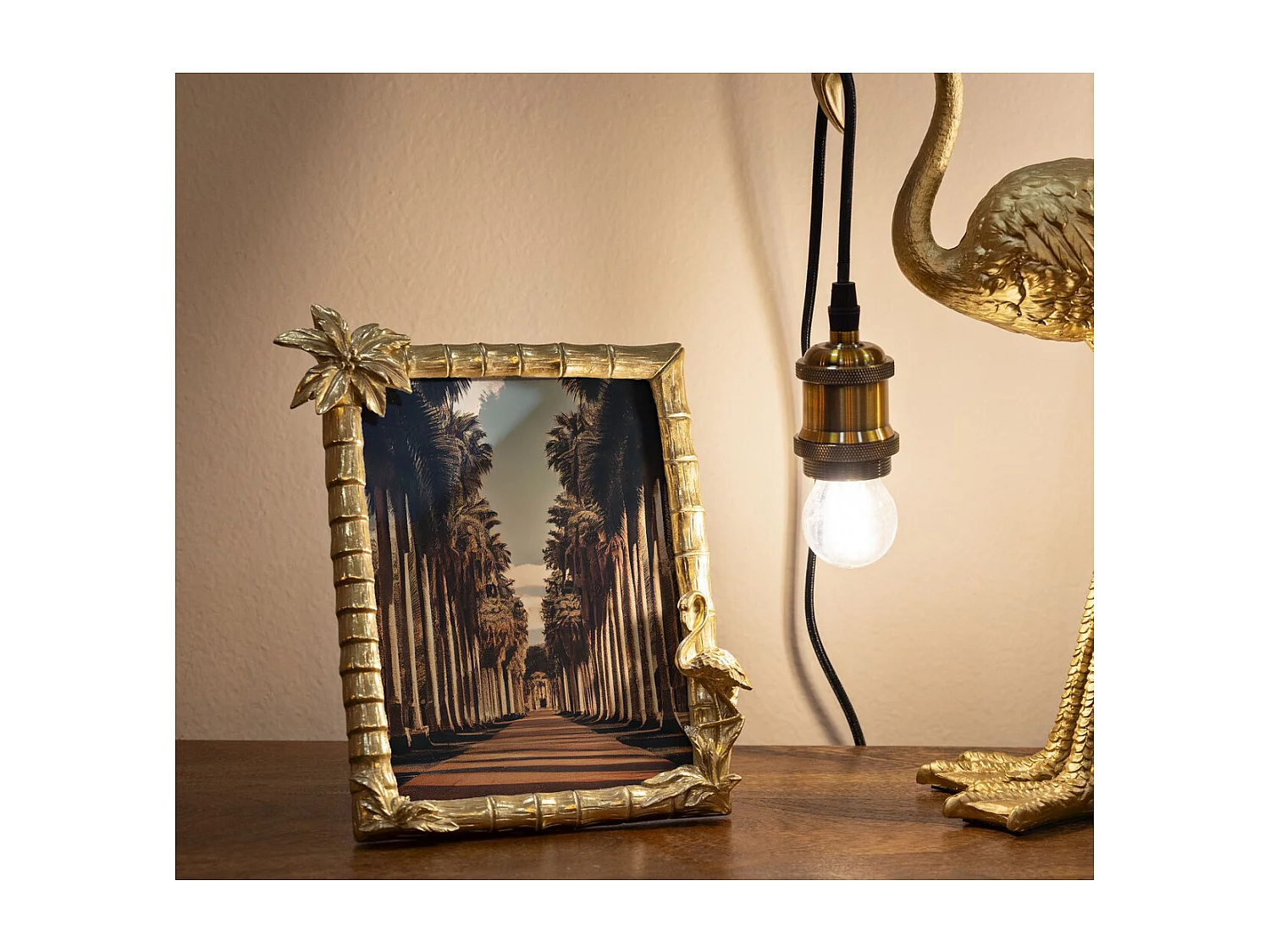 Cadre Photo Olistic 61, Or, 25x2,8x21 cm, Seven Design