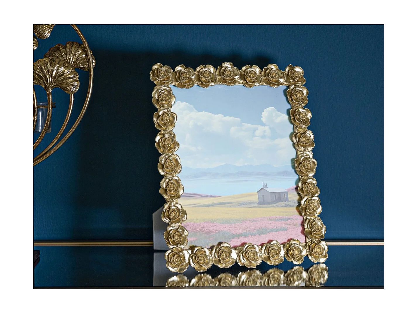 Cadre Photo Olistic 25, Or, 25,5x2,5x31 cm, Seven Design