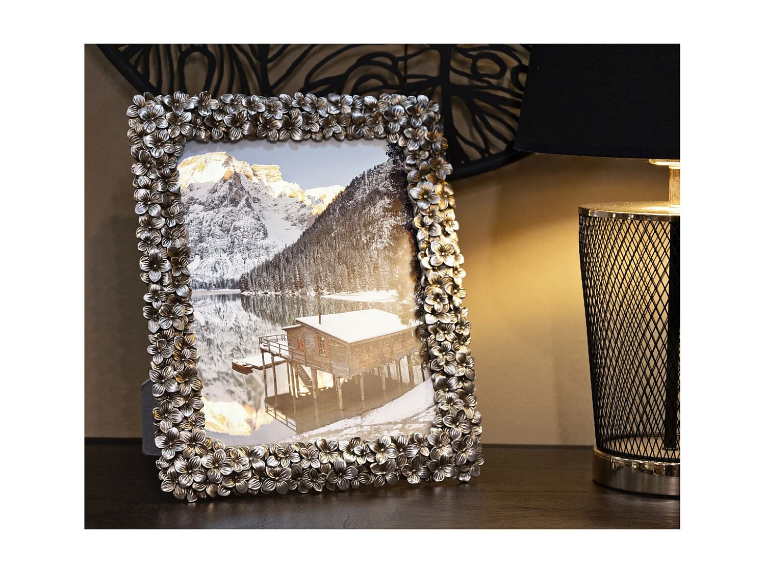 Cadre Photo Olistic 15, Argent, 26,5x2x31,8 cm, Seven Design