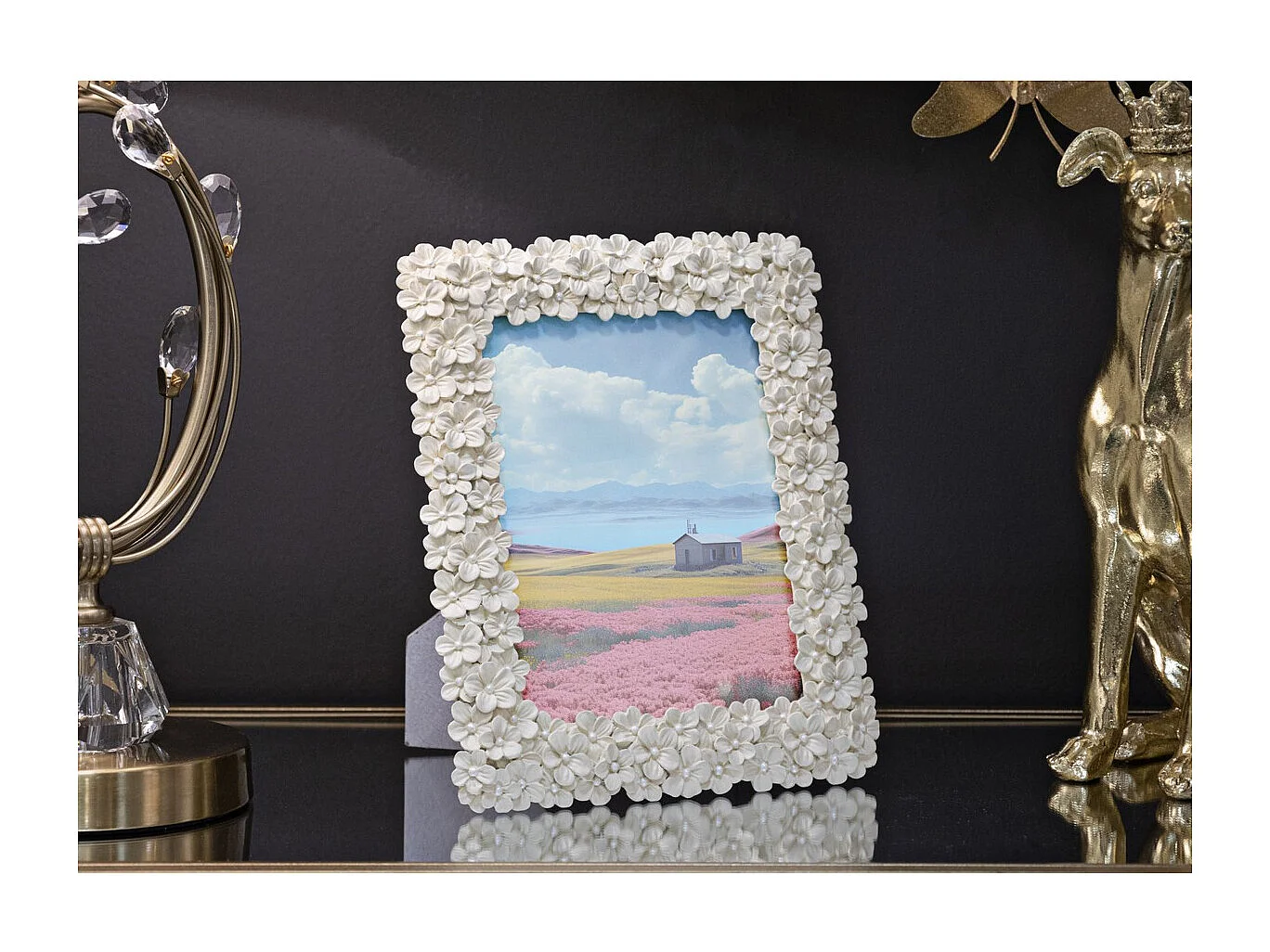 Ramka na Zdjęcia Olistic 45, Beżowy, 21x2x26,5 cm, Seven Design