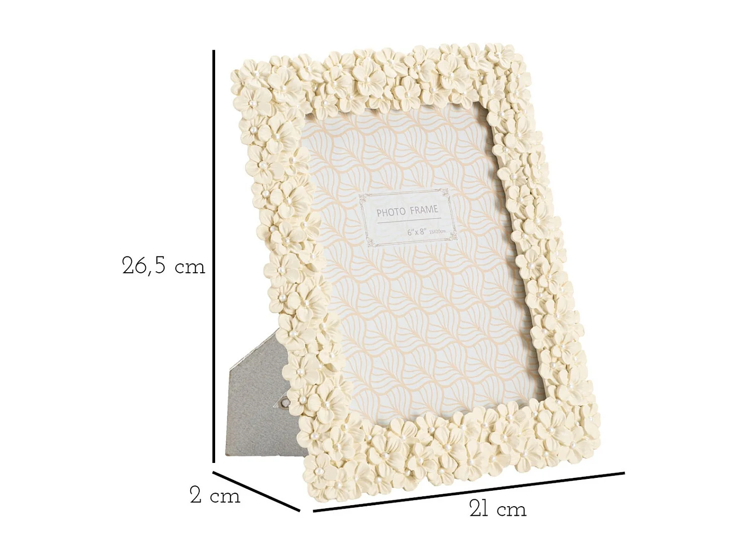 Ramka na Zdjęcia Olistic 45, Beżowy, 21x2x26,5 cm, Seven Design