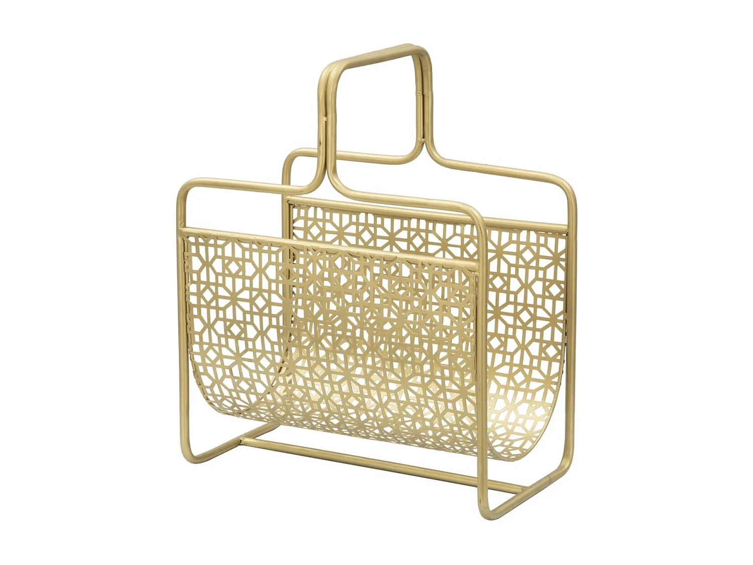 Porte-Revues MF334, Or, 37x22x44,5 cm, Seven Design