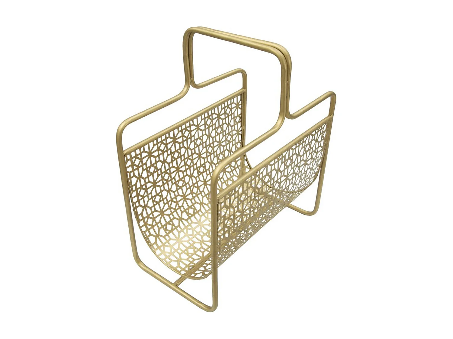 Porte-Revues MF334, Or, 37x22x44,5 cm, Seven Design