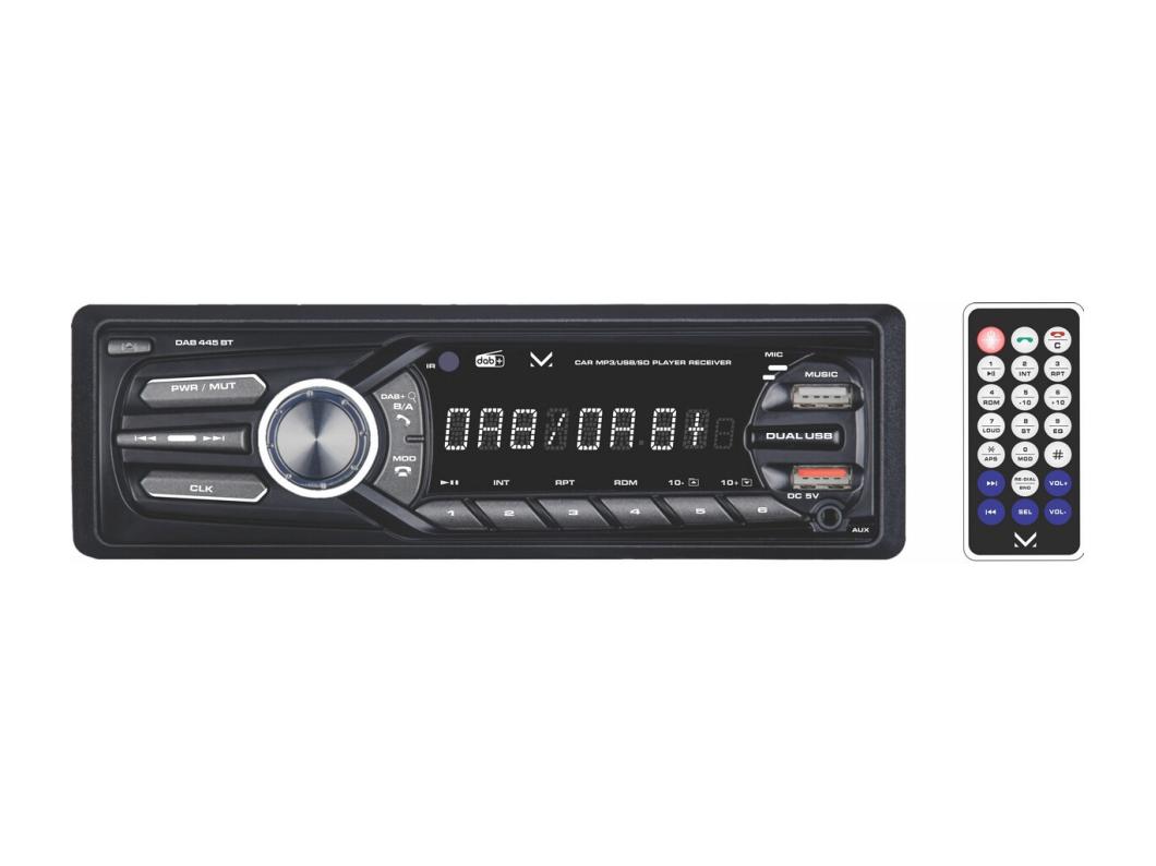 Autoradio Intelligent Dab, Noir, 20x20x6 cm, Majestic
