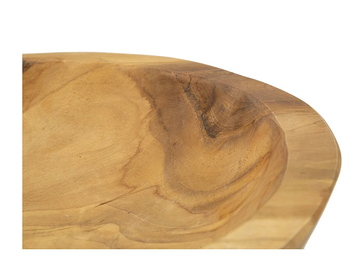 Plateau Natura 28, Marron, 25x25x5 cm, Seven Design