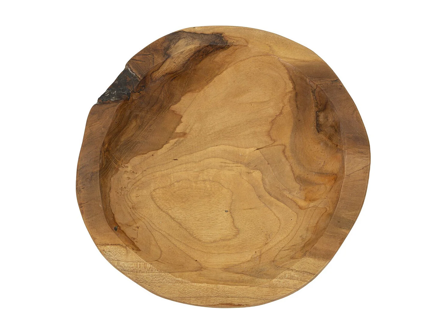 Plateau Natura 28, Marron, 25x25x5 cm, Seven Design