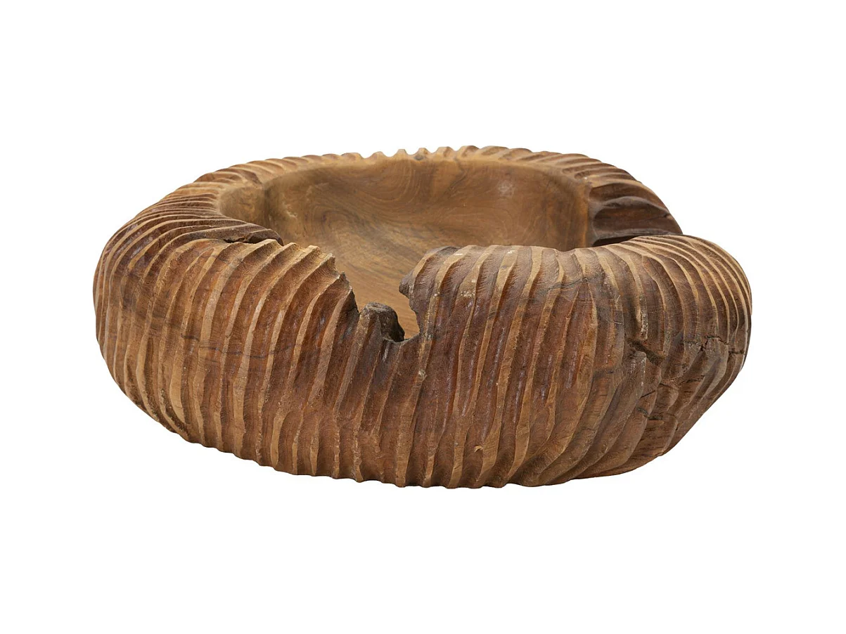 Plateau Natura 15, Marron, 37x40x16 cm, Seven Design