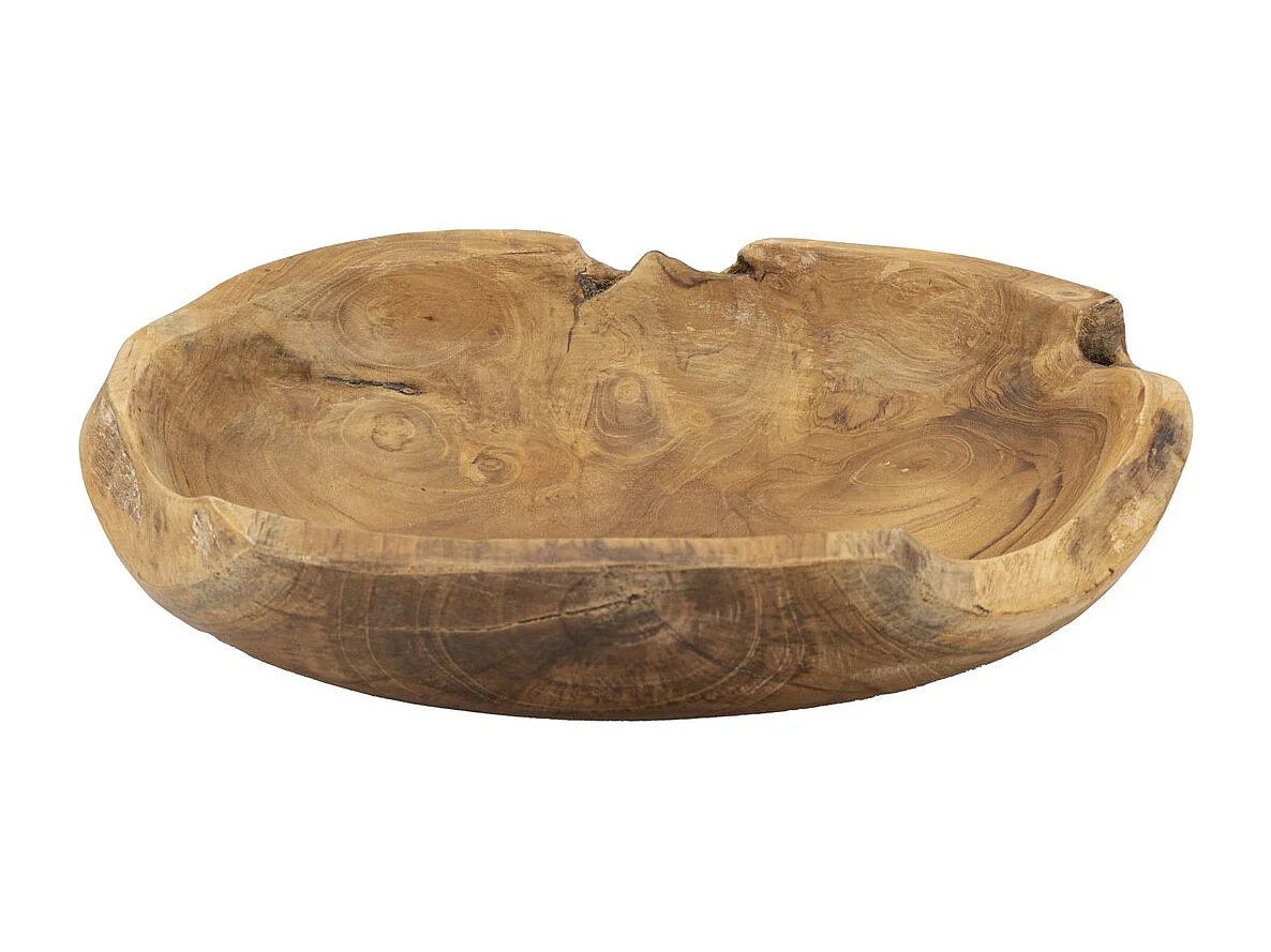 Tabuleiro Natura 22, Castanho, 30x30x7 cm, Seven Design