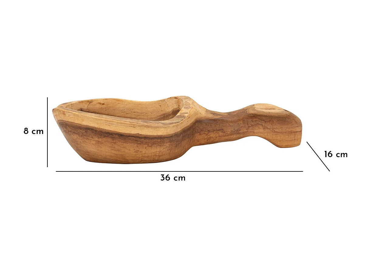 Taca Natura 33, Brązowy, 36x16x8 cm, Seven Design