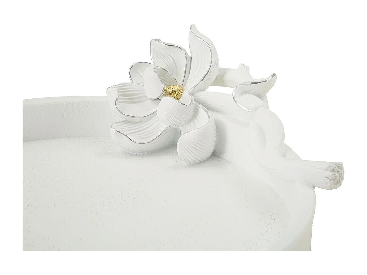 Plateau MF693, Blanc, 24x21x6 cm, Seven Design