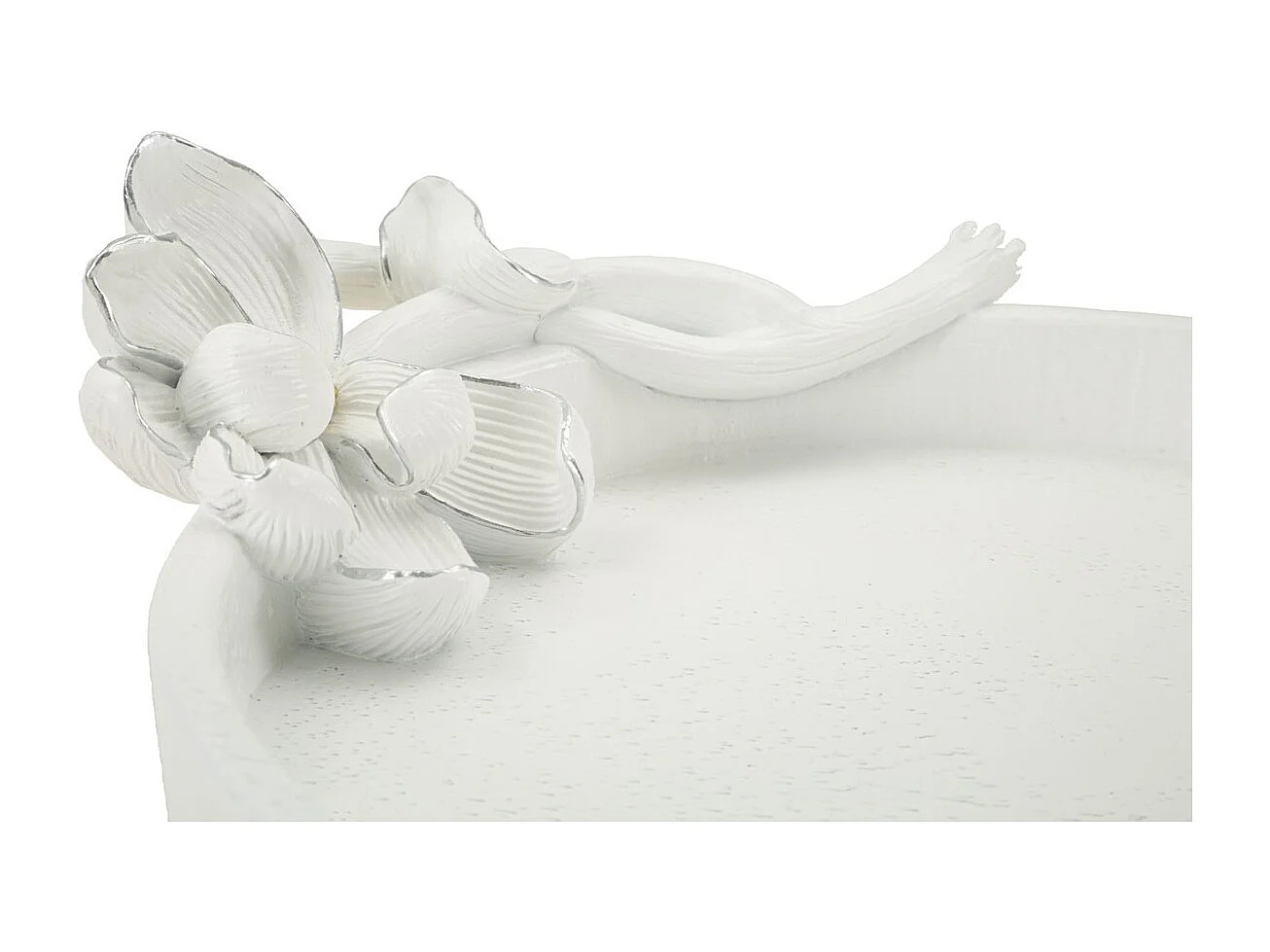 Plateau MF693, Blanc, 24x21x6 cm, Seven Design