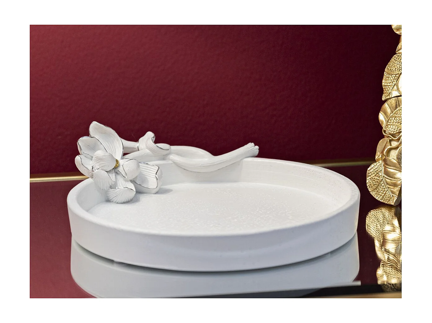 Plateau MF693, Blanc, 24x21x6 cm, Seven Design