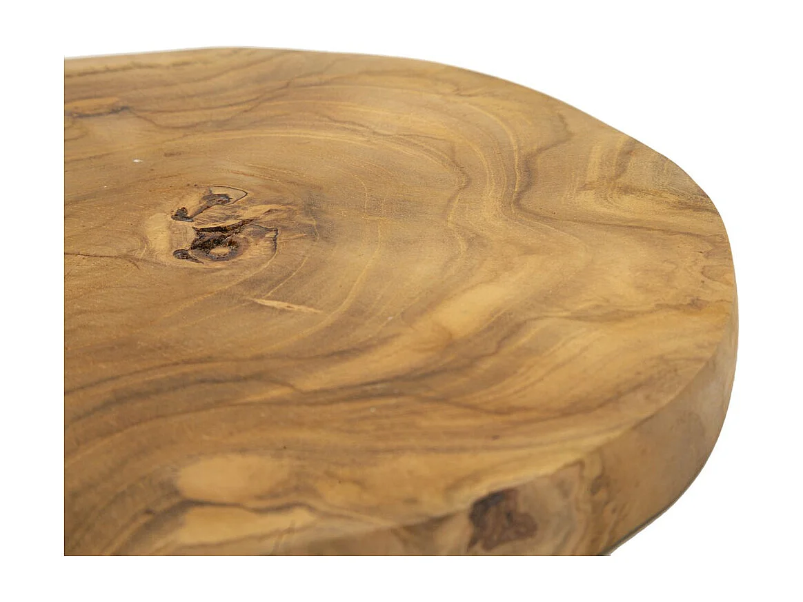 Plateau Natura 29, Marron, 24x24x2 cm, Seven Design