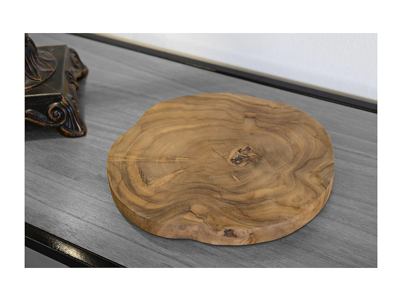 Plateau Natura 29, Marron, 24x24x2 cm, Seven Design