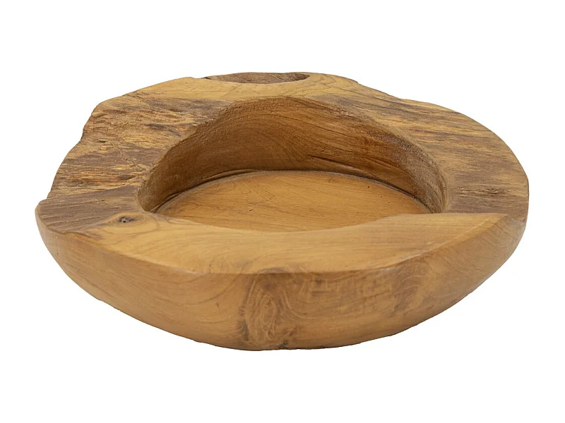 Tabuleiro Natura 23, Castanho, 20x20x6 cm, Seven Design