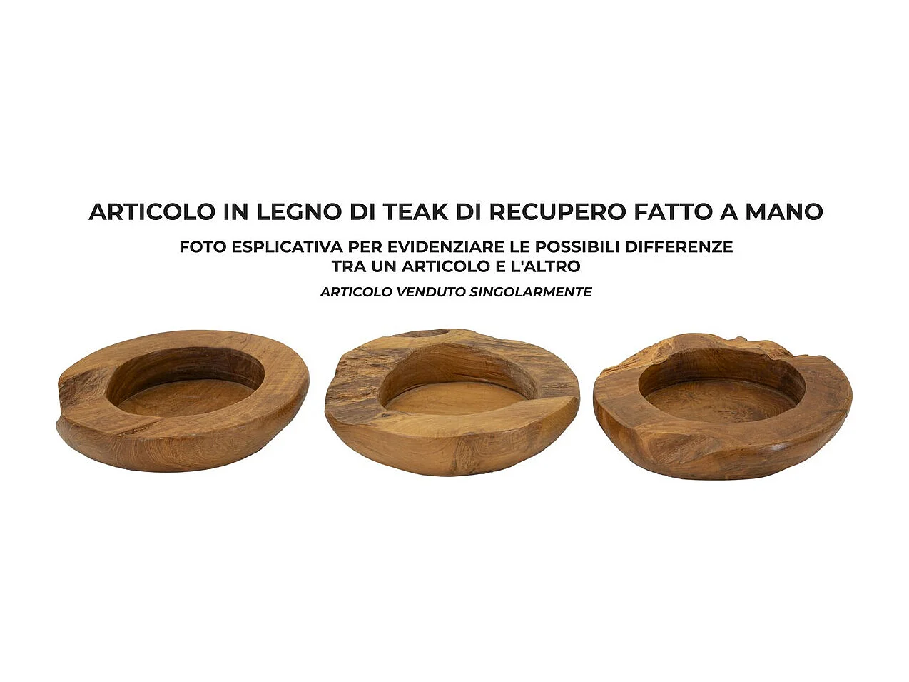 Taca Natura 23, Brązowy, 20x20x6 cm, Seven Design