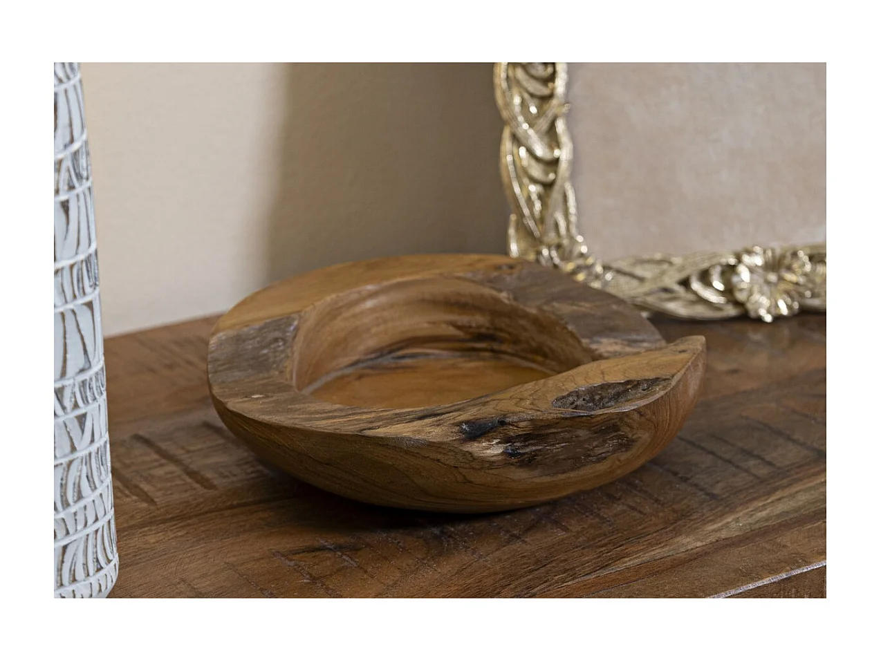 Taca Natura 23, Brązowy, 20x20x6 cm, Seven Design