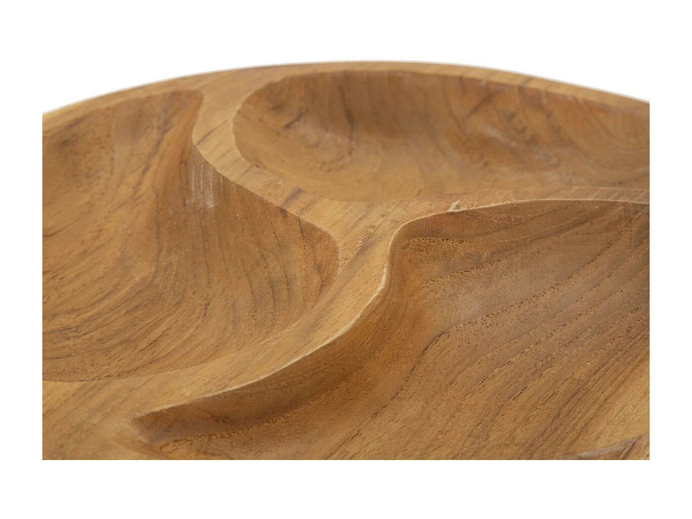 Plateau Natura 32, Marron, 25,5x25,5x3 cm, Seven Design